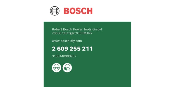 Bosch 2 609 255 211 poranterä 1 kpl