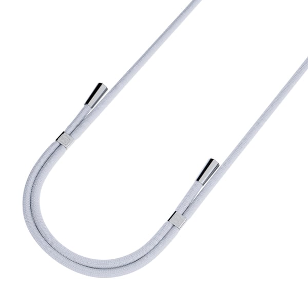 Miniatyrbillede 7 af 13: 3MK EasyClip strop Mobiltelefon Nylon, Zink Grå, Sølv
