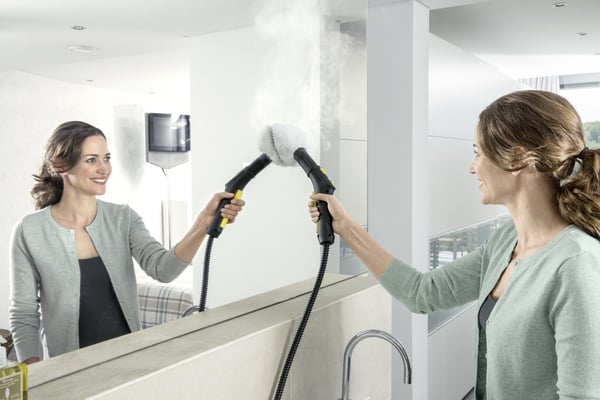 Kärcher SC 2 EasyFix Cylinderdamp rengøringsmiddel 1 L 1500 W Sort, Gul