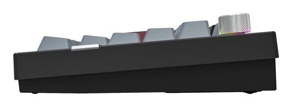 Miniatyrbillede 5 af 6: Montech MKey PRO tastatur Spil USB + RF Wireless + Bluetooth QWERTY Engelsk Sort, Flerfarvet