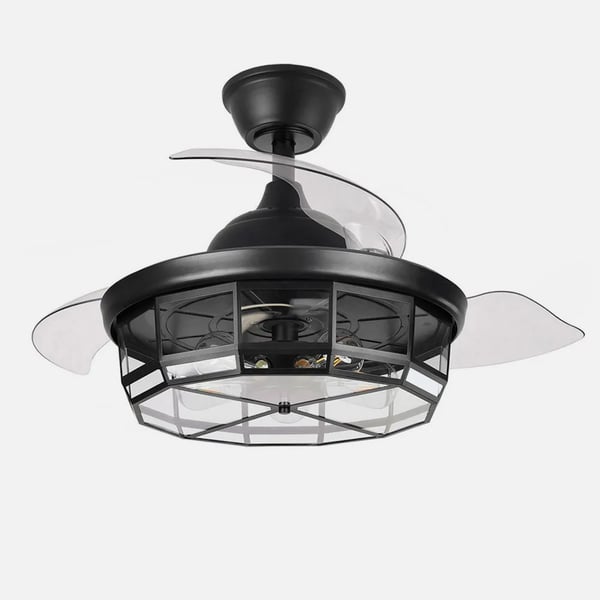 Fabrilamp Tornado Svart