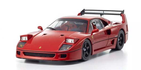 Kyosho Ferrari F40 Luksusauton pienoismalli Esikoottu 1:18