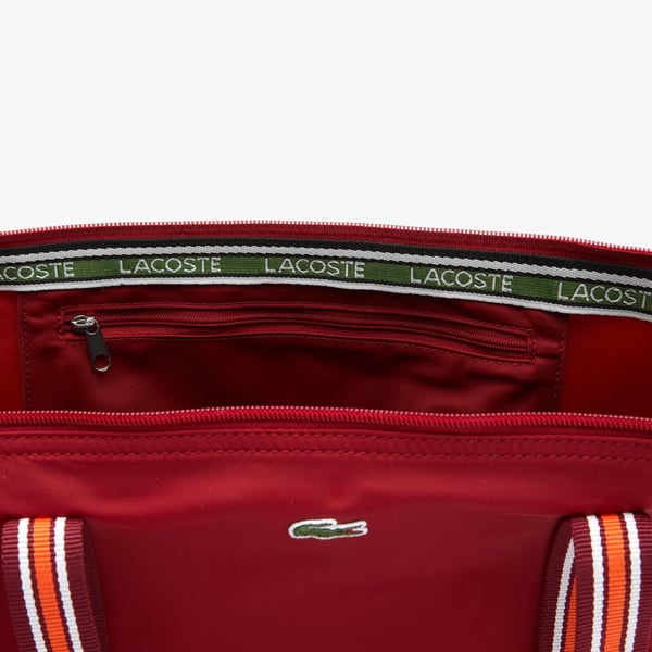 Miniatyrbild 5 av 6: Lacoste NF3618YA-C88 handväska och axelremsväska Bordeaux