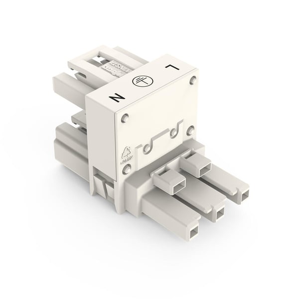 Miniatyrbild 2 av 4: Wago 770-683 kabelkontakter Vit