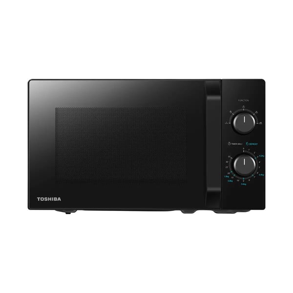 Miniatyrbild 1 av 5: Toshiba MW2-MG20PF(BK) mikrovågsugn Svart Grillmikrovågsugn Bänkdiskmaskin 20 l 800 W