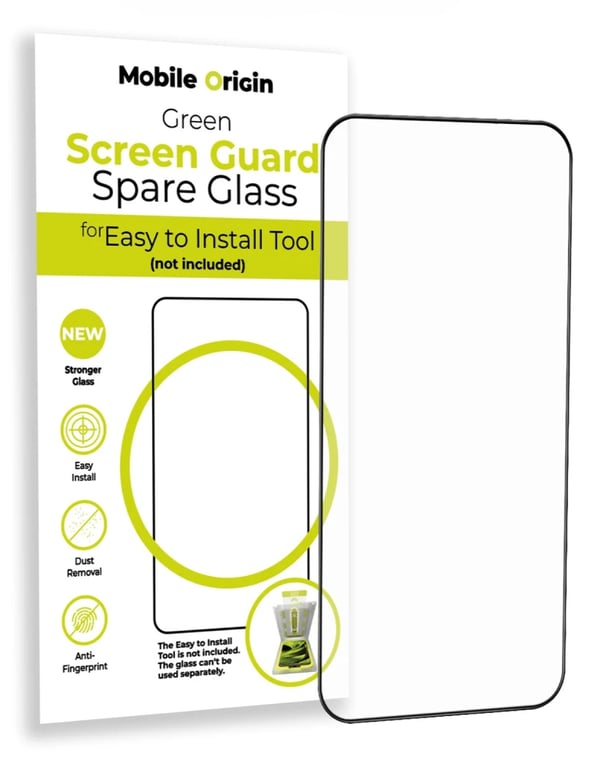 Pikkukuva 1 / 8: Mobile Origin Green Screen Guard Kirkas näytönsuoja Apple 1 kpl