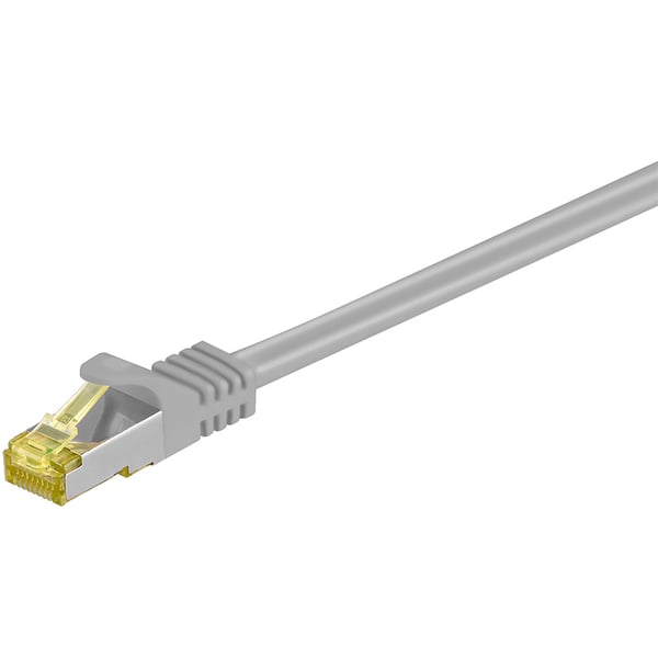 Goobay RJ-45 CAT7 5m netværkskabel Grå S/FTP (S-STP)