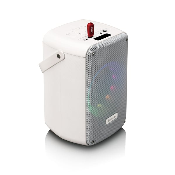 Lenco BTC-060WH högtalare Vit Kabel & Trådlös 20 W
