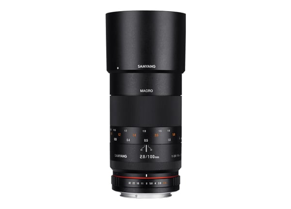 Samyang 100mm F2.8 ED UMC MACRO MILC Lins med fast fokus Svart