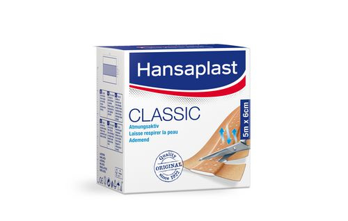Hansaplast 48689-00001 klæbende bandage 500 x 6 cm 1 stk