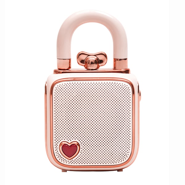 Miniatyrbillede 1 af 8: Divoom LoveLock Bærbar mono højttaler Lyserød 5 W