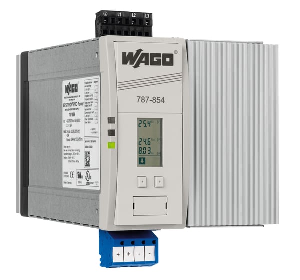 Wago 787-854 strömförsörjningsenheter 960 W Grå