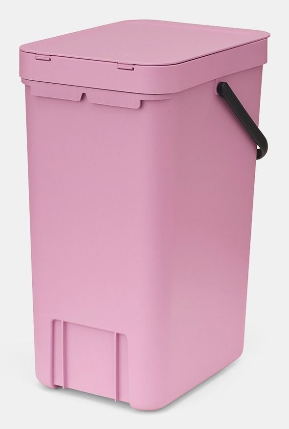 Brabantia Sort & Go 16 L Rektangulær Genanvendt plast Lyserød