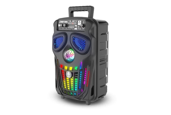 Miniatyrbillede 2 af 2: iDance Funky Skull FS400 Sort 80 W