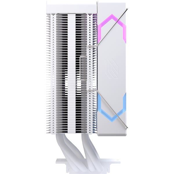 Miniatyrbillede 4 af 7: Einarex EXAC-VT-100-R-W Computerkølesystem Processor Luftkøler 12 cm Hvid 1 stk
