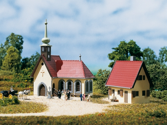 Auhagen 14461 delar och tillbehör till skalmodell Kyrka