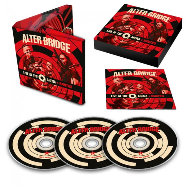 Miniatyrbillede 3 af 3: Napalm Records Alter Bridge - Live at the O2 Arena + Rarities, 3CD CD Rock