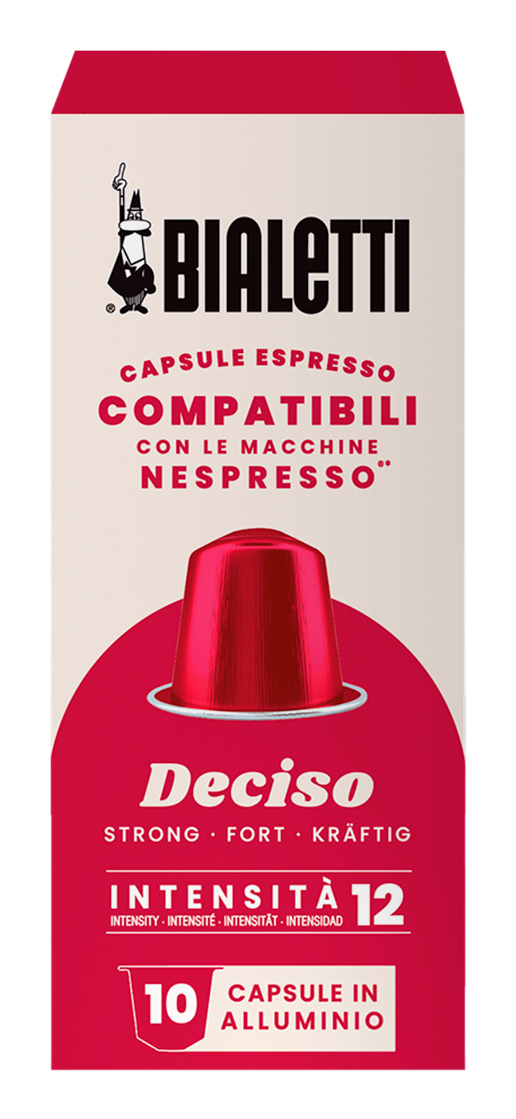 Bialetti - Nespresso Deciso - 10 kapslar Bialetti - Nespresso Deciso - 10 kapslar