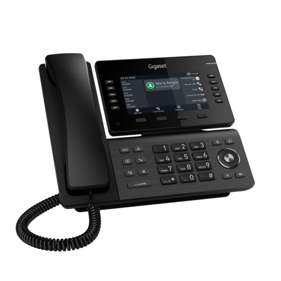 Gigaset P850W IP PRO DECT telefon Sort