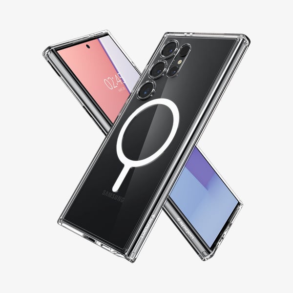 Spigen Ultra Hybrid Metal Ring mobiltelefon etui 17,3 cm (6.8") Cover Transparent