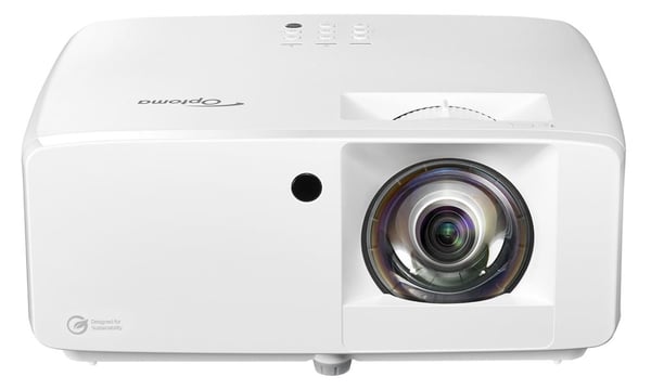 Optoma ZH450ST Projektor med kort projiceringsafstand 4200 ANSI lumens DLP 1080p (1920x1080) 3D Hvid