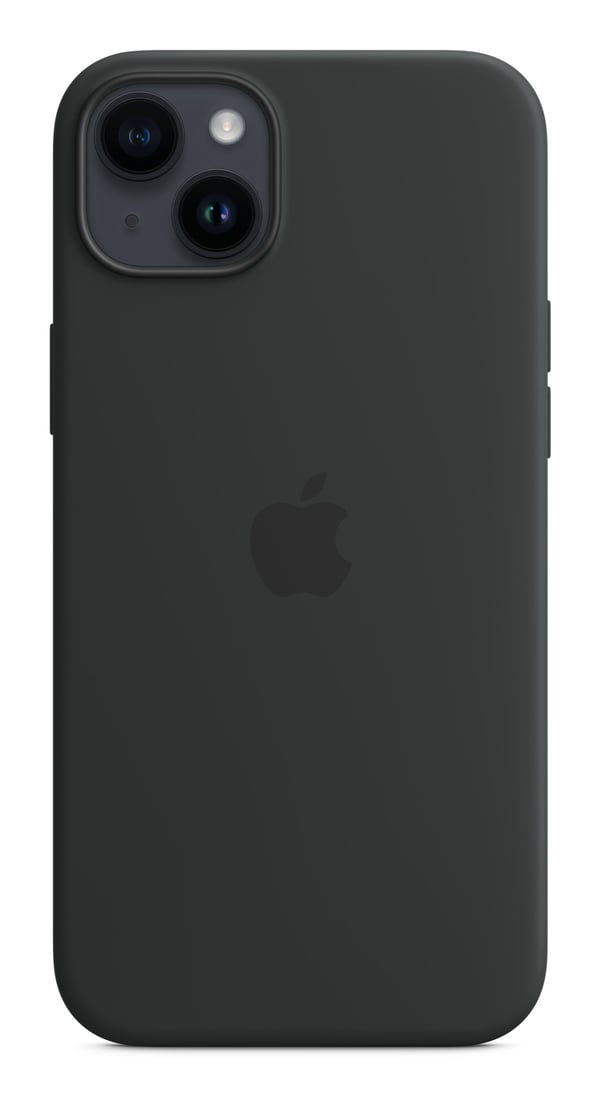 Miniatyrbillede 6 af 6: Apple Silikone-etui med MagSafe til iPhone 14 Plus – midnat