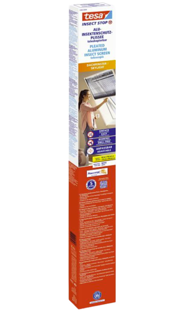 TESA 55804-00000-00 persienn och gardin Manuell Slatted Rullgardin Svart TESA 55804-00000-00 persienn och gardin Manuell Slatted Rullgardin Svart