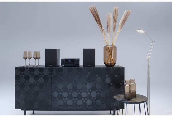 Kenwood Electronics M-925DAB-B stereoanlæg Home audio micro system 50 W Sort