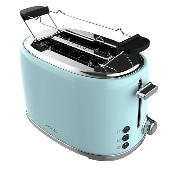 Cecotec 03234 leivänpaahdin 6 2 viipale(i)ta 980 W Sininen Cecotec 03234 leivänpaahdin 6 2 viipale(i)ta 980 W Sininen