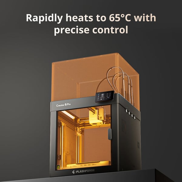 Flashforge Creator 5 Pro Fused Deposition Modeling (FDM) Wi-Fi