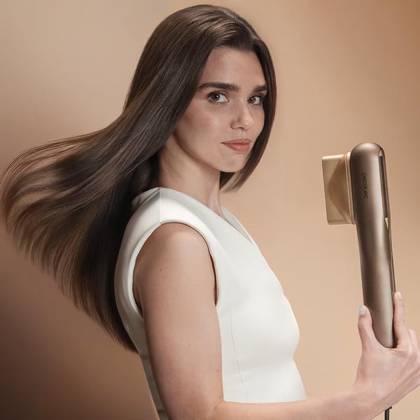 Miniatyrbillede 6 af 17: Cecotec AirLisse 2in1 ForceDry Black Multistyler Airflow Lyserød