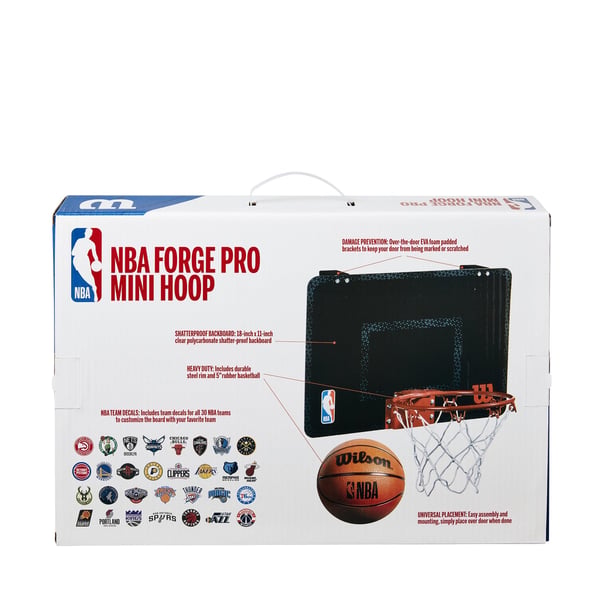 Miniatyrbild 7 av 7: Wilson WTBA3001FRGNBA basketbollkorg Svart Stål Inomhus / utomhus