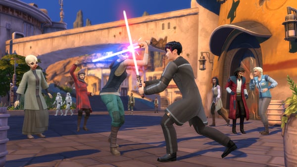 Miniatyrbild 6 av 6: Electronic Arts Les Sims 4 Star Wars: Voyage sur Batuu Standard PlayStation 4