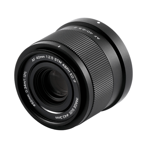 Pikkukuva 3 / 5: VILTROX AF 40/2.5 Z kameran objektiivi Musta