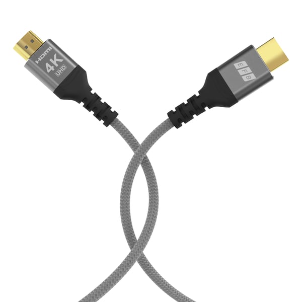 Miniatyrbillede 3 af 4: EFB Elektronik HDMI-20-00002 HDMI-kabel 1 m HDMI Type A (Standard) Grå