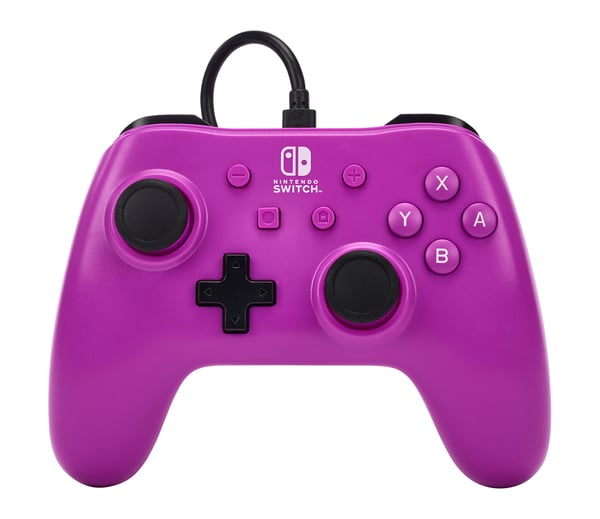 Miniatyrbild 1 av 10: PowerA trådbunden handkontroll för Nintendo Switch – Grape lila