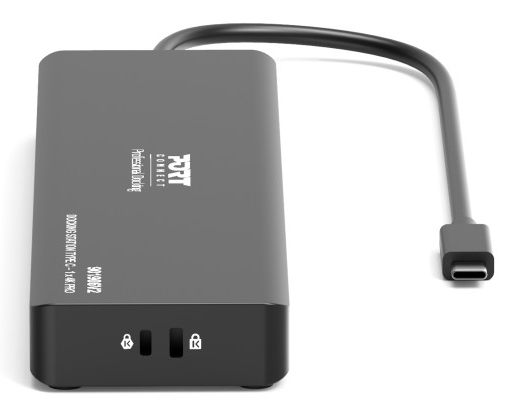 Pikkukuva 5 / 8: Port Designs PORT Connect 901906V2 keskitin USB Type-C 10000 Mbit/s Musta