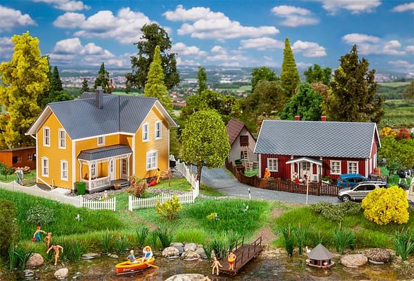 Miniatyrbillede 1 af 3: FALLER 130604 skalamodell dele og tilbehør Bygning