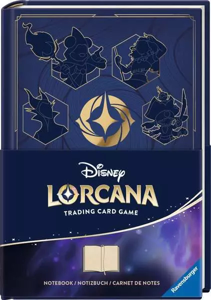 Miniatyrbild 1 av 8: Ravensburger Carnet de notes Disney Lorcana anteckningsböcker 160 ark Multifärg