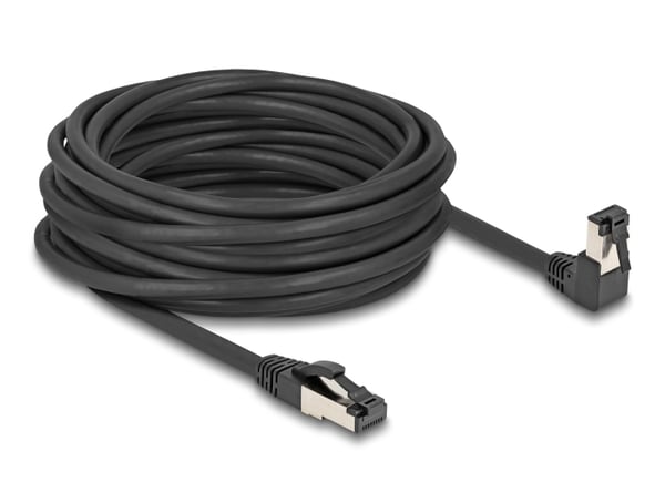 DeLOCK 80449 netværkskabel Sort 10 m Cat8.1 S/FTP (S-STP) Rund