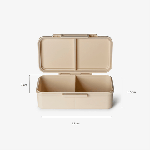 Miniatyrbillede 5 af 10: Citron 6290361060315 madkasse Frokostbeholder 0,97 L Polypropylen (PP), Silikone, Termoplastisk elastomer (TPE) Beige 1 stk