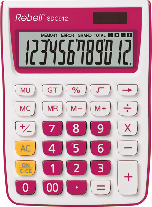 Rebell SDC912 regnemaskine Desktop Basis Lyserød