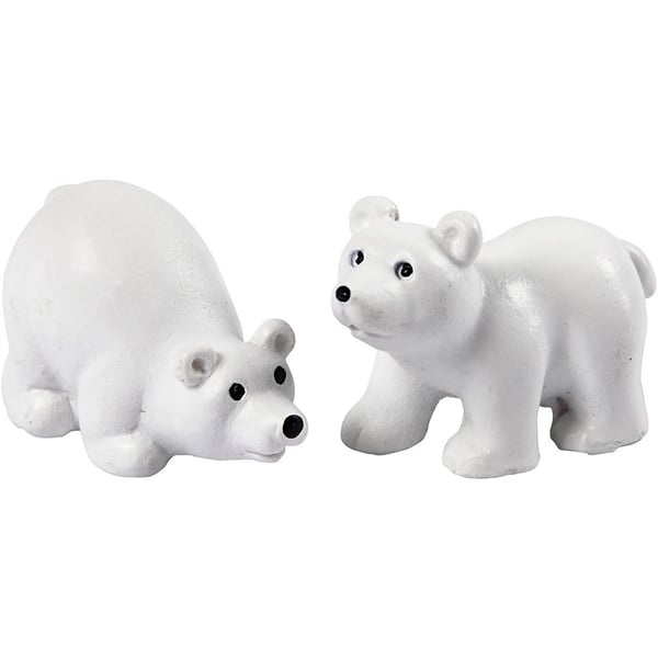 Miniatyrbillede 1 af 2: Creativ Company 69837 dekorativ statue og figur Sort, Hvid Resin