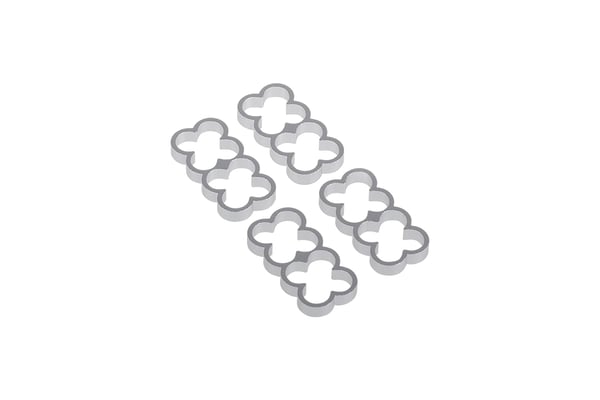 Miniatyrbild 1 av 2: Alphacool 24771 sladdvindor Silver 8 styck