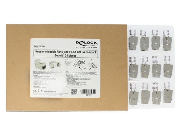 DeLOCK RJ45/LSA Cat.6A