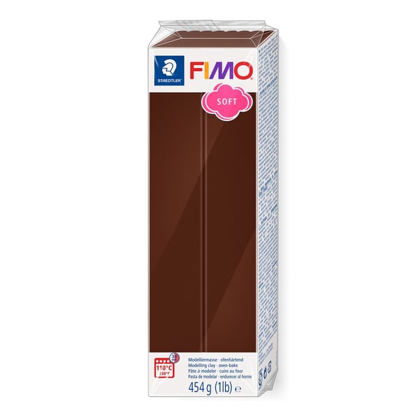 Staedtler FIMO 8021 Muotoilusavi 454 g Suklaa 1 kpl