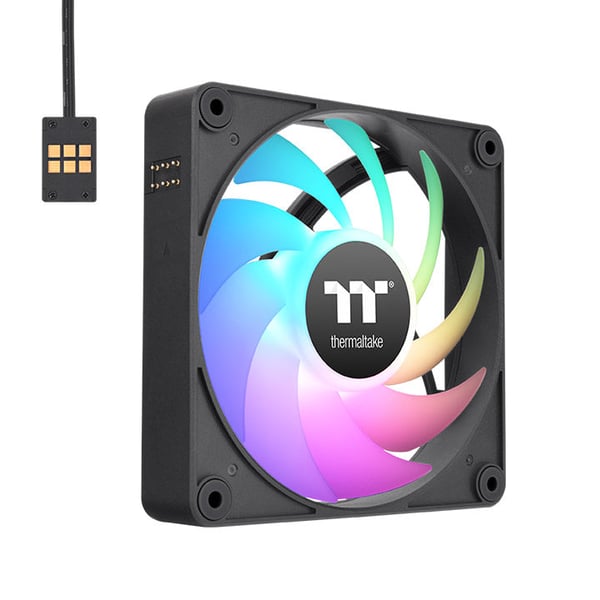 Pikkukuva 1 / 6: Thermaltake CL-F182-PL14SW-A Tietokoneen jäähdytysjärjestelmä Tietokonekotelo Tuuletin 14 cm Musta 3 kpl
