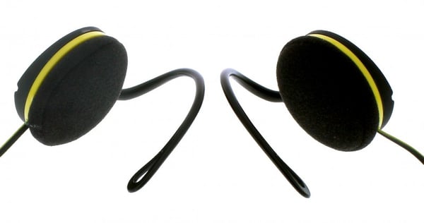 T'nB CSSPCLIP hovedtelefoner/headset Ledningsført Ørekrog Sort, Gul