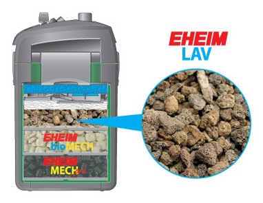 Miniatyrbild 2 av 2: EHEIM LAV 5050g Filtermaterial
