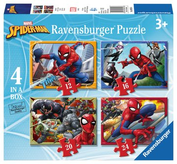 Ravensburger Spider-Man Kuviopalapeli 12 kpl Sarjakuvat Ravensburger Spider-Man Kuviopalapeli 12 kpl Sarjakuvat
